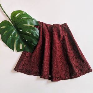 Skater lace skirt
